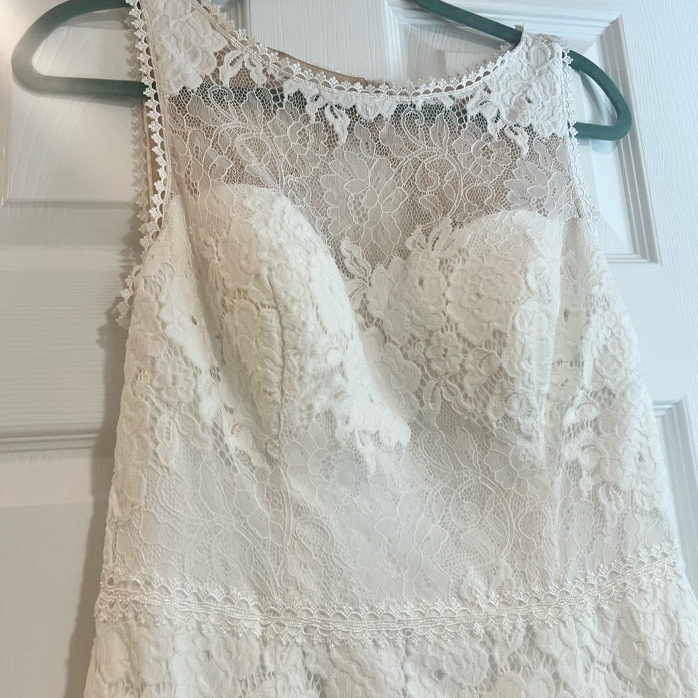 Elegant Lace Wedding Dress - Picture 2 of 16